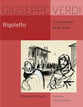 Rigoletto Study Scores sheet music cover